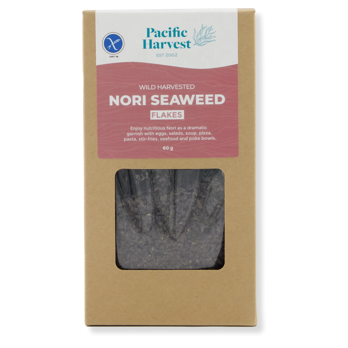 Nori Flakes 60g-Pacific Harvest-Matakana Pharmacy