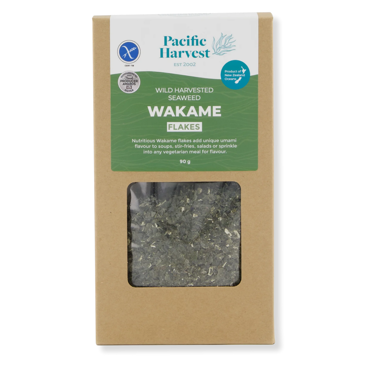 Wakame Flakes 90g-Pacific Harvest-Matakana Pharmacy