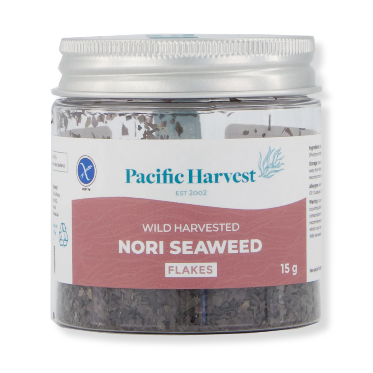 Nori Flakes 15g-Pacific Harvest-Matakana Pharmacy