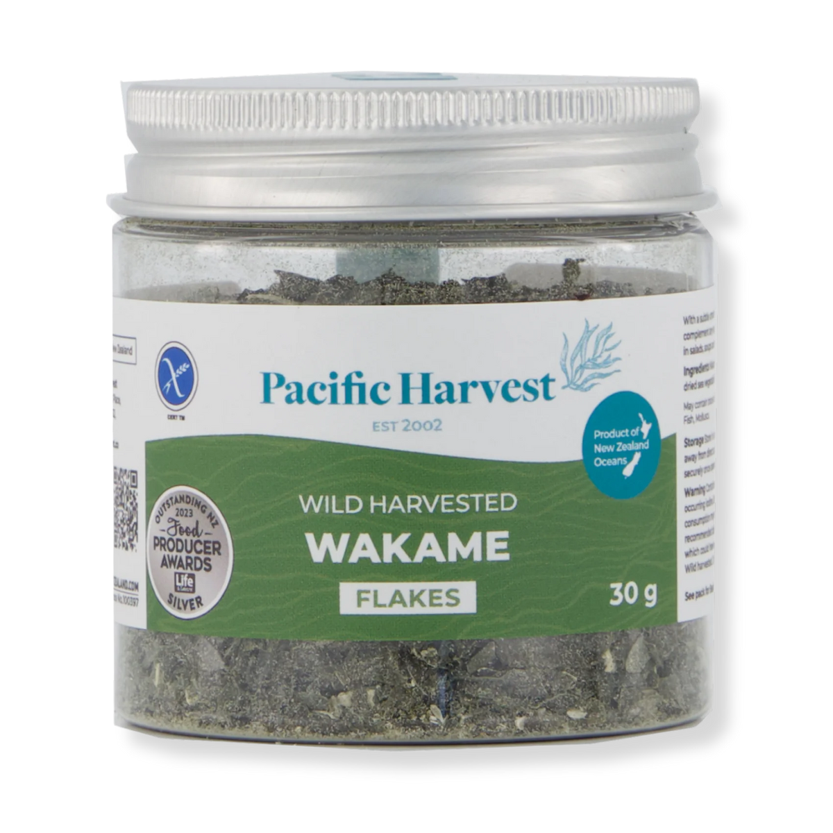 Wakame Flakes 30g-Pacific Harvest-Matakana Pharmacy