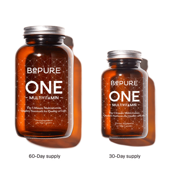 BePure One Multivitamin 180caps-BEPURE-Matakana Pharmacy