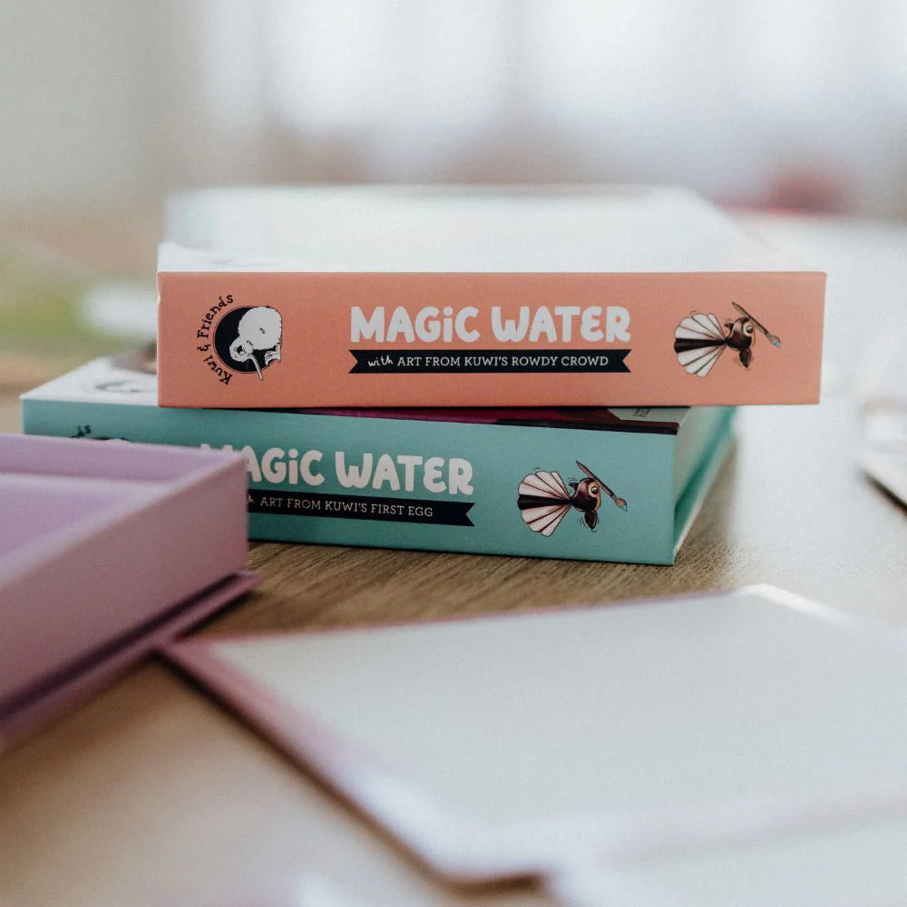 Kuwi and Friends Magic Water Cards Kuwi's First Egg-Illustrated Publishing-Matakana Pharmacy