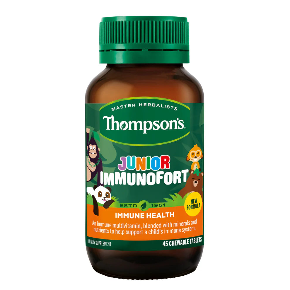 Thompsons Junior Immunofort Chewable Tablets 45s-Thompson's-Matakana Pharmacy