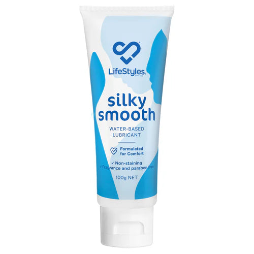Lifestyle Silky Smooth Lube 100g-Matakana Pharmacy