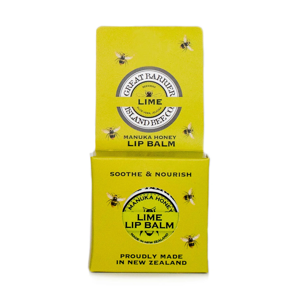 Image of Hibiscus and Lime Lip Balm Lime 15g