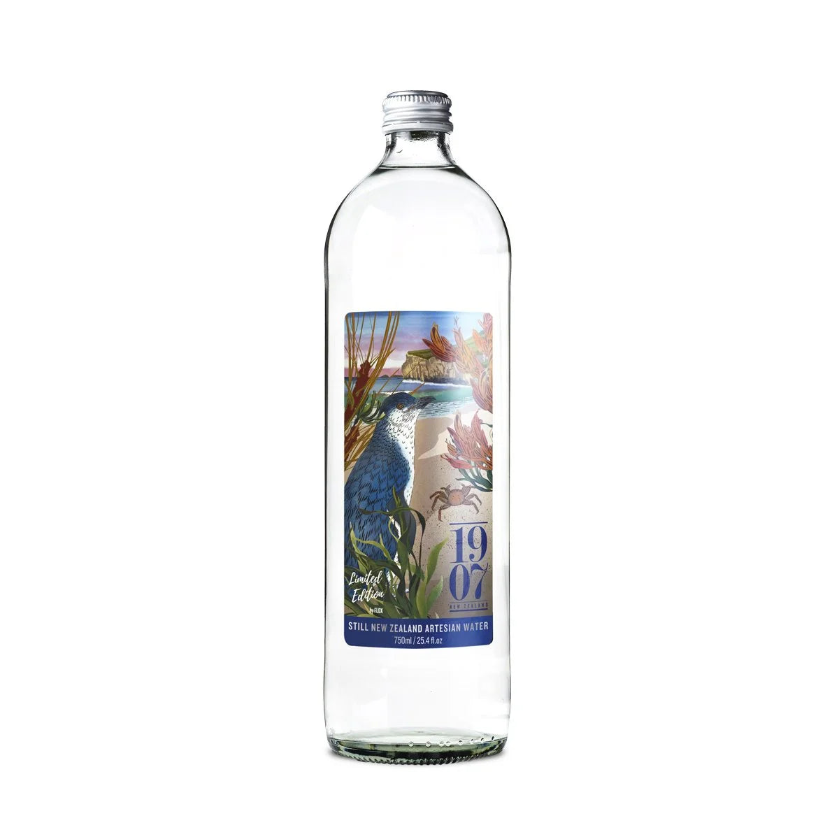 1907 Artisan Still Alkaline Water 750ml | Box of 12-1907 Water-Matakana Pharmacy