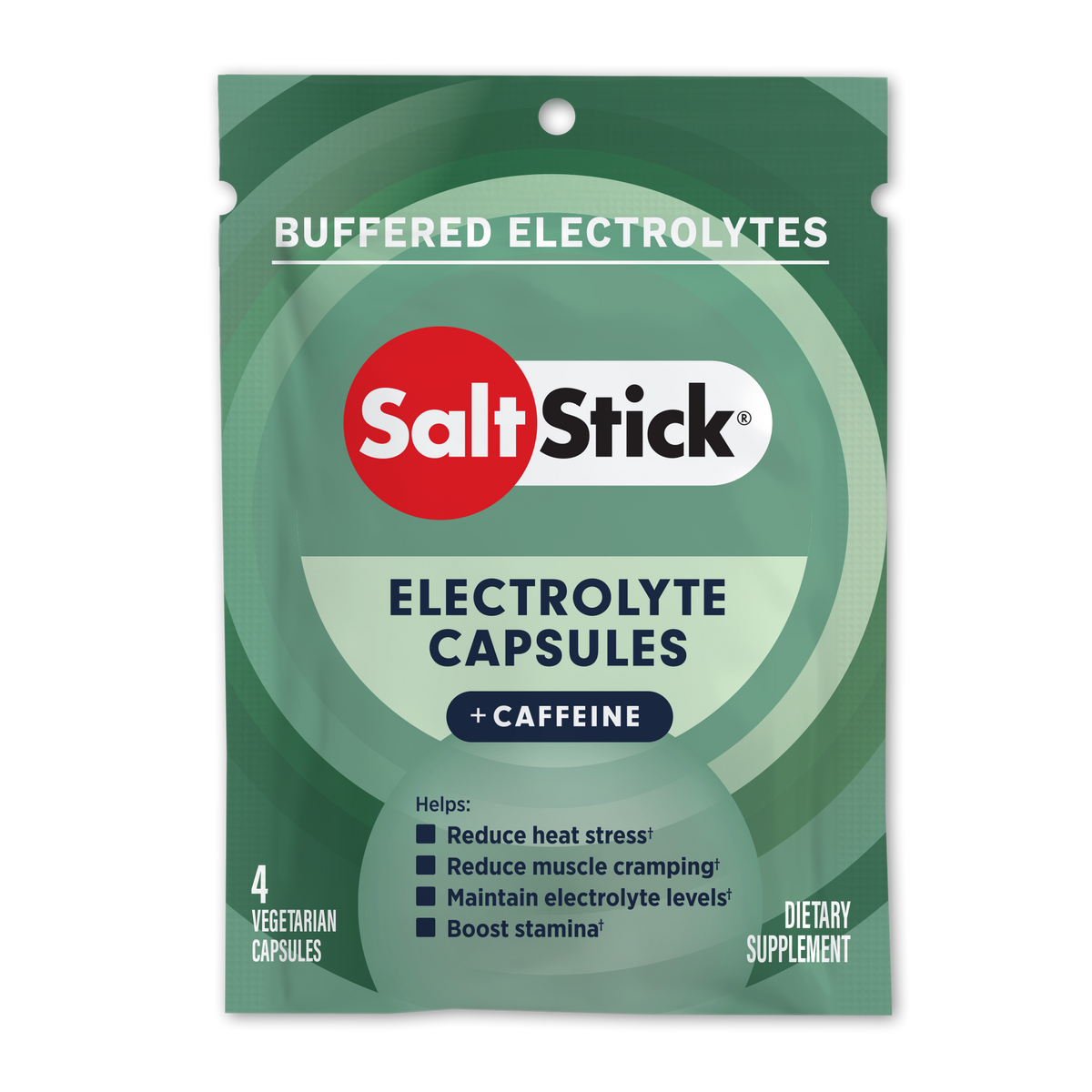Saltstick Race Ready Plus Caps Caffeinated Bottle of 100 Capsules