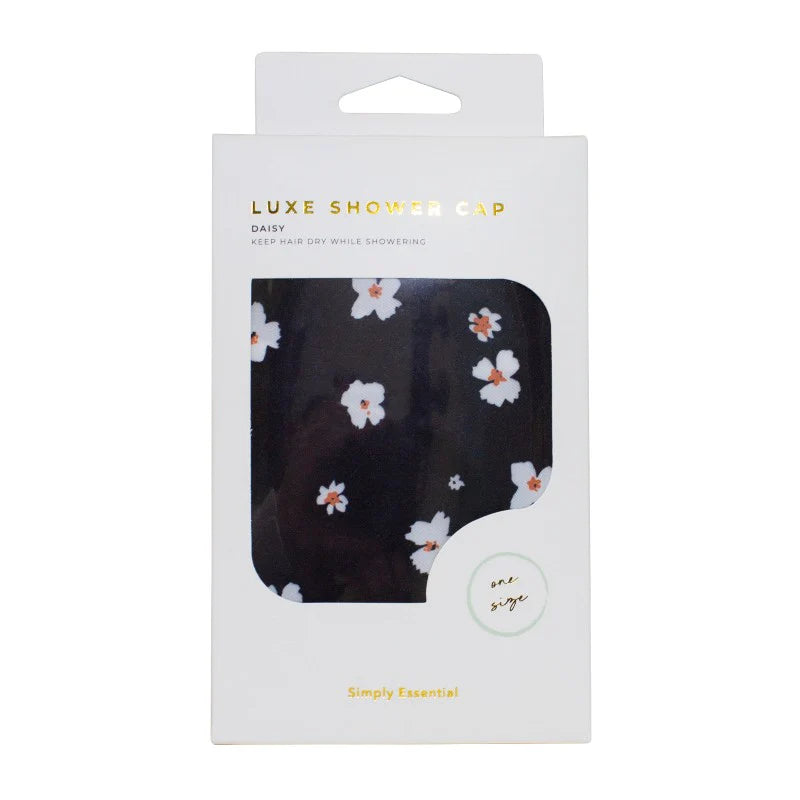 Luxury Shower Cap Daisy-Simply Essentials-Matakana Pharmacy