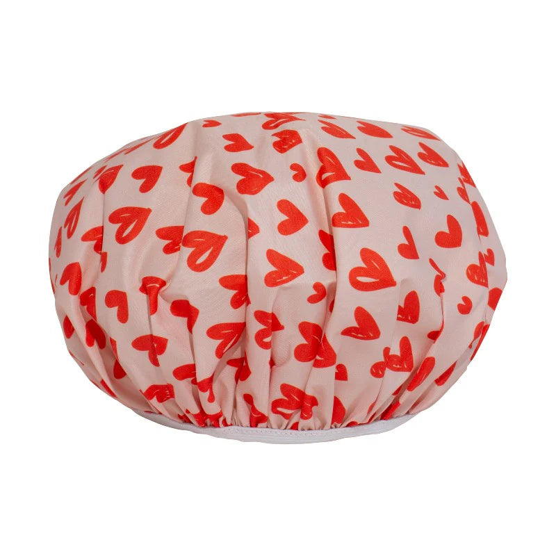 Luxury Shower Cap Heart-Simply Essentials-Matakana Pharmacy