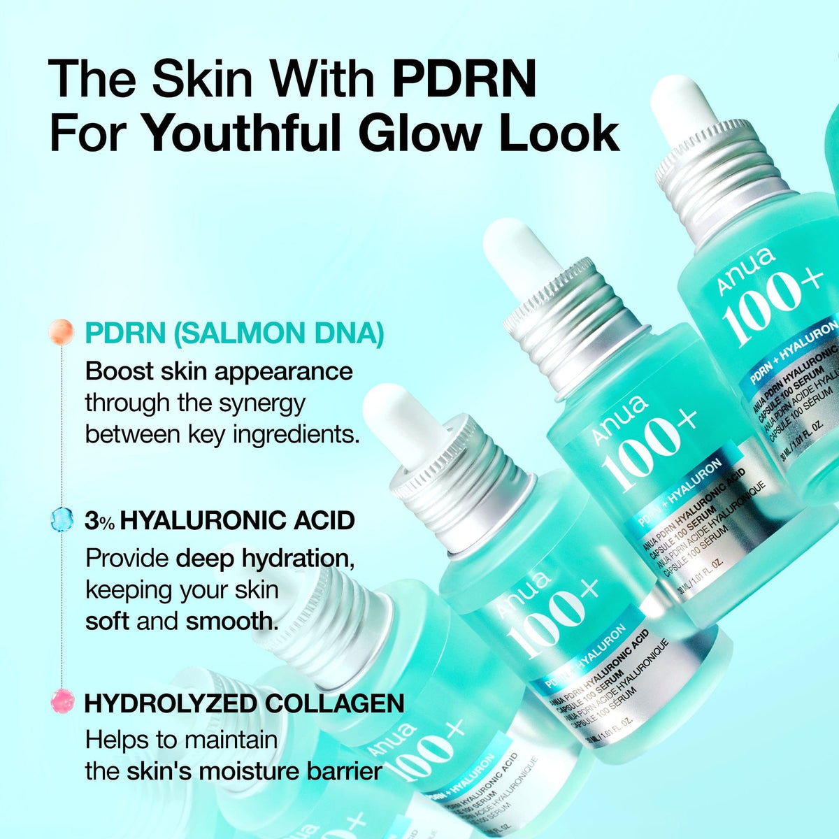 PDRN Hyaluronic Acid Capsule 100 Serum 30ml