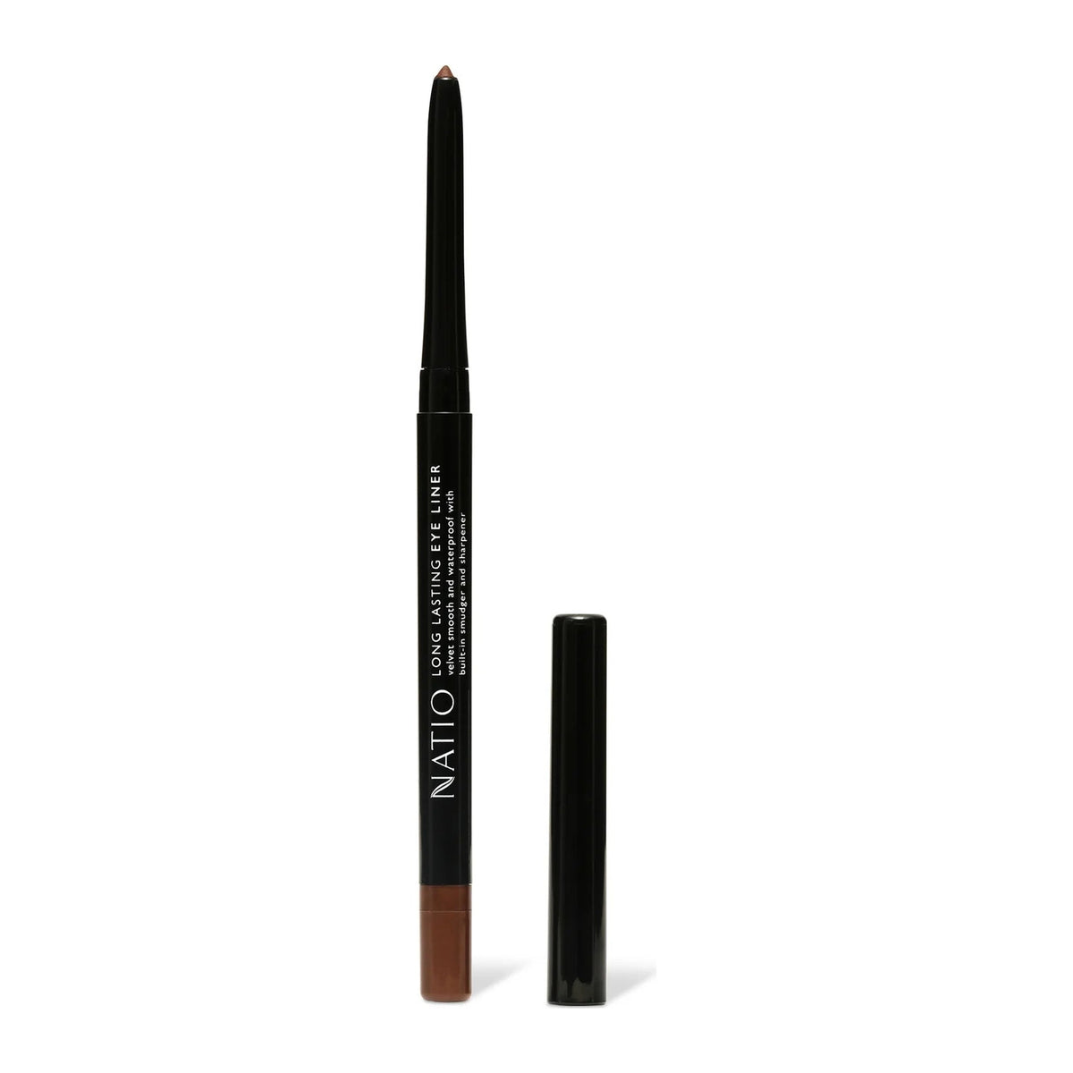 Mech Eye Liner Brown by Natio, front of pack