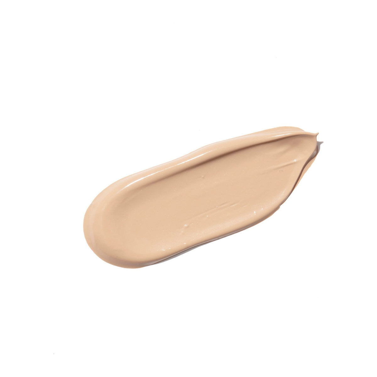 The texture of Natio Tinted Moisturiser SPF50 Light swatched