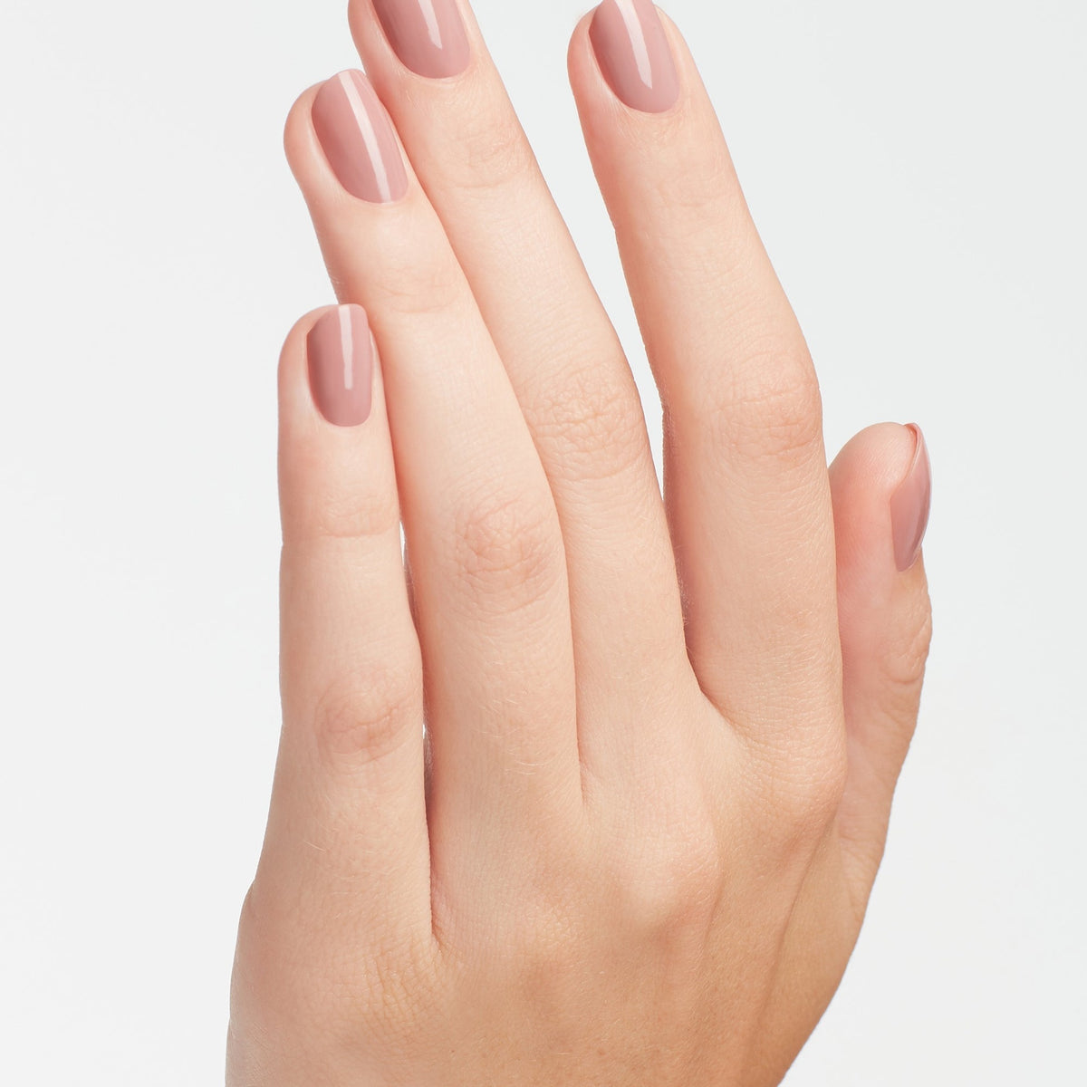 A manicure painted in OPI Tickle My France-y
