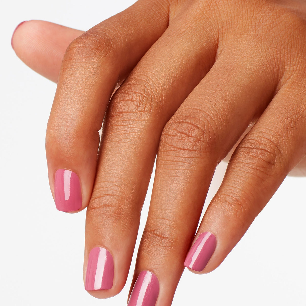 A manicure painted in OPI Just Lanai-ing Around