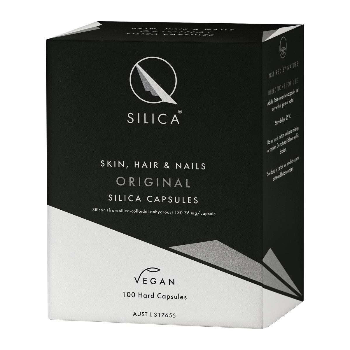 Original Colloidal Silica 100 Capsules, bottle front
