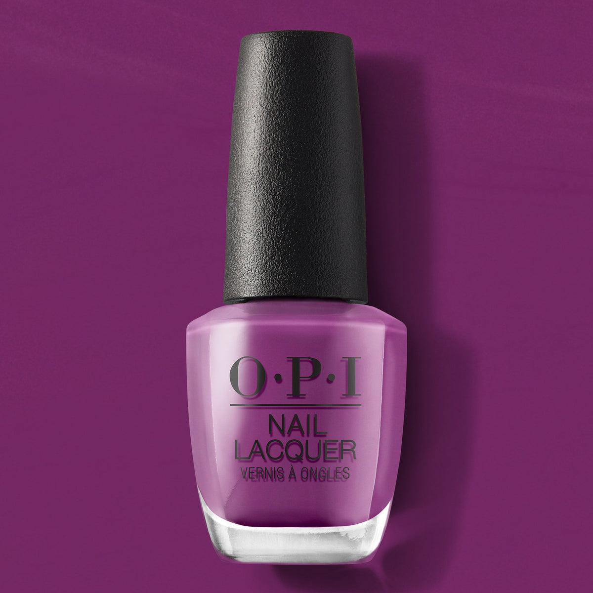 A manicure painted in OPI I Manicure For Beads