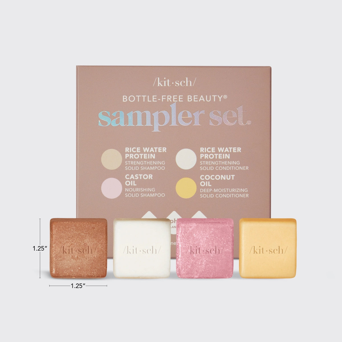 Bottle-Free Beauty 4 Piece Sampler Set-KITSCH-Matakana Pharmacy