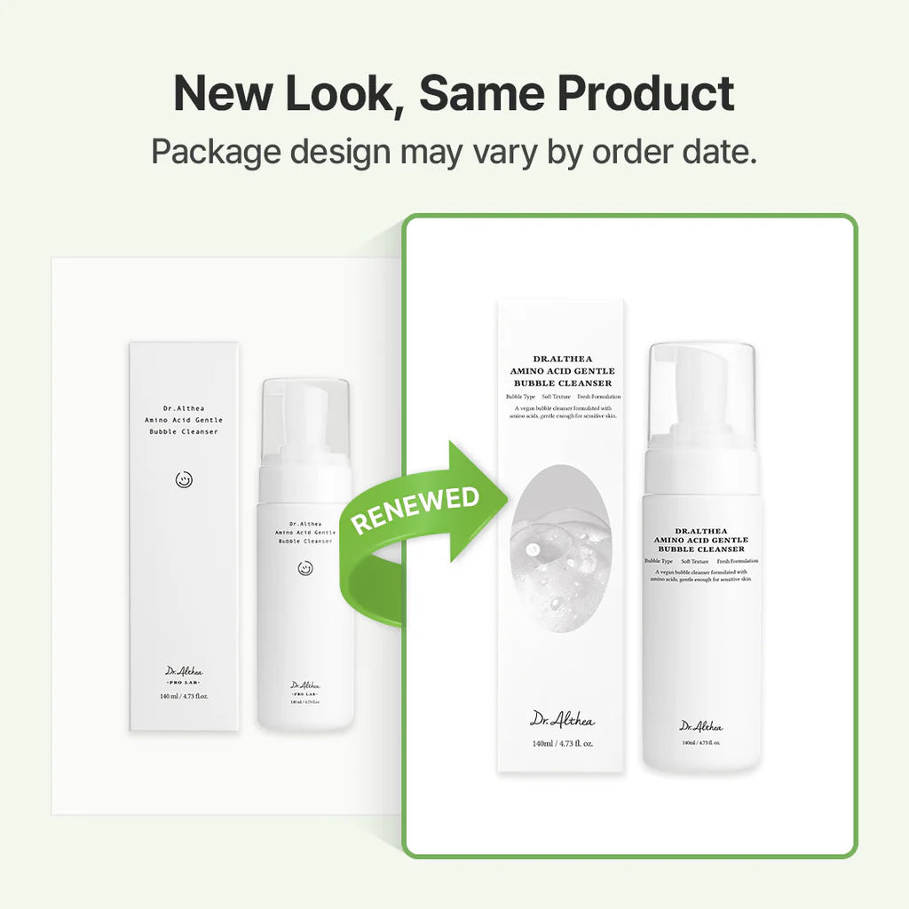 Amino Acid Gentle Bubble Cleanser 140ml-Dr. Althea-Matakana Pharmacy