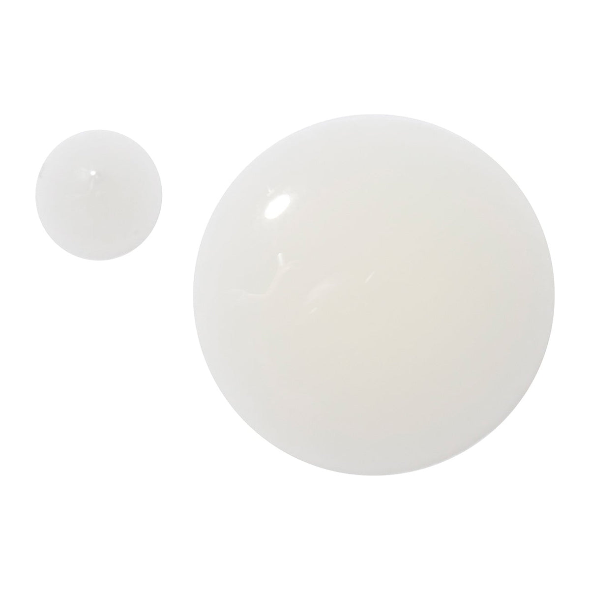 The texture of Natio Rosewater Antioxidant Serum 30ml swatched