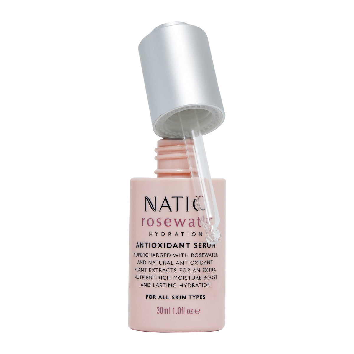 Rosewater Antioxidant Serum 30ml by Natio, product shot