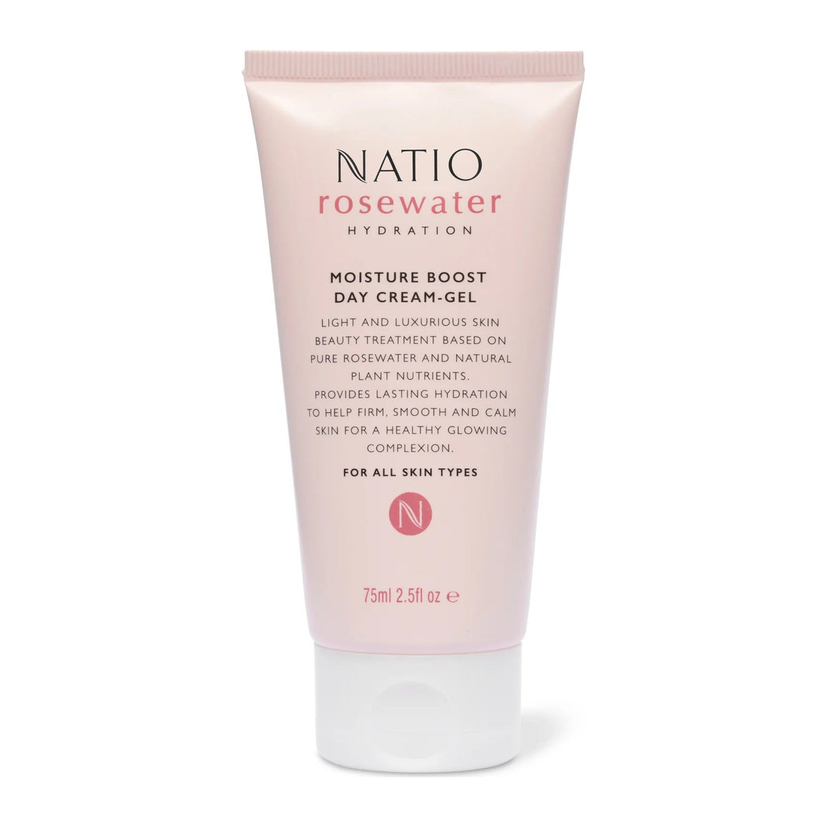 Natio Rosewater Moist Bst Day 75ml