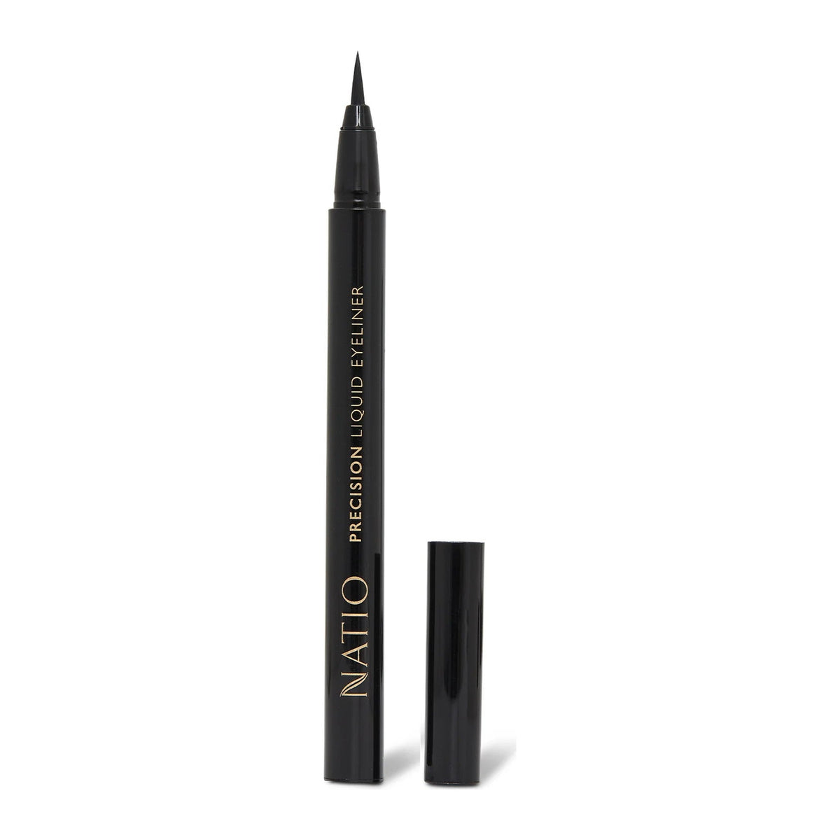 Precision Liq Eye Liner Black by Natio, front of pack
