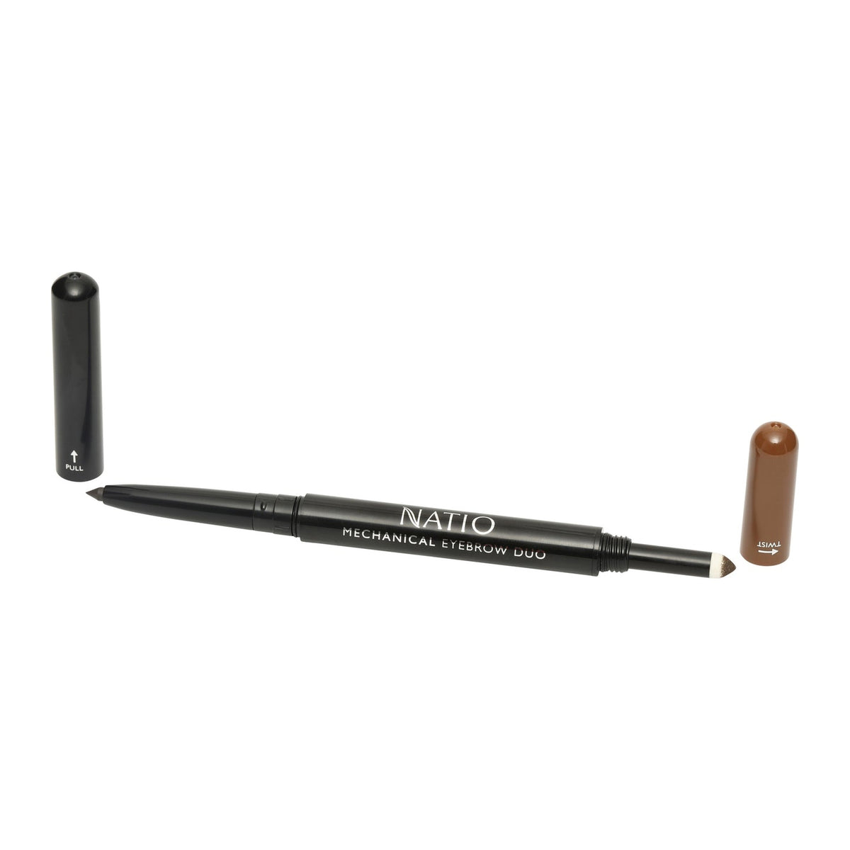 Natio Mechanical Eyebrow Duo Medium Brown