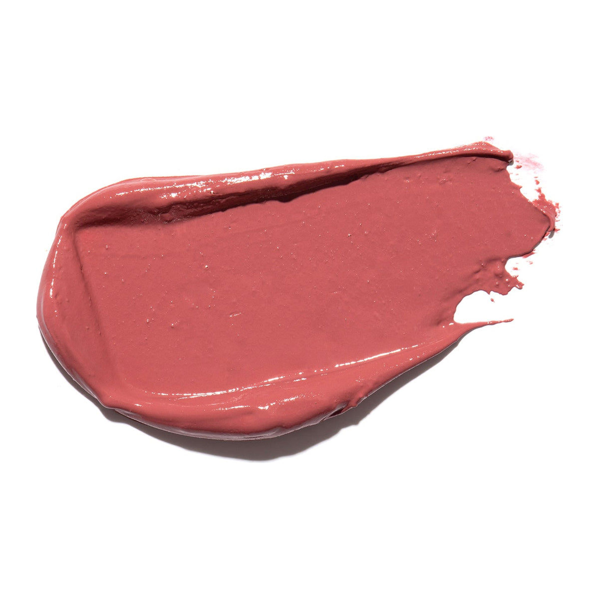 The texture of Natio Lip Colour Eden swatched