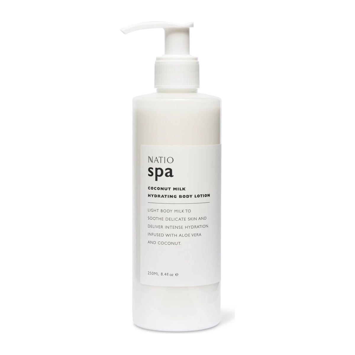 Coconut Milk Hydrating Body Lotion 250ml | Natio by Natio, front of pack