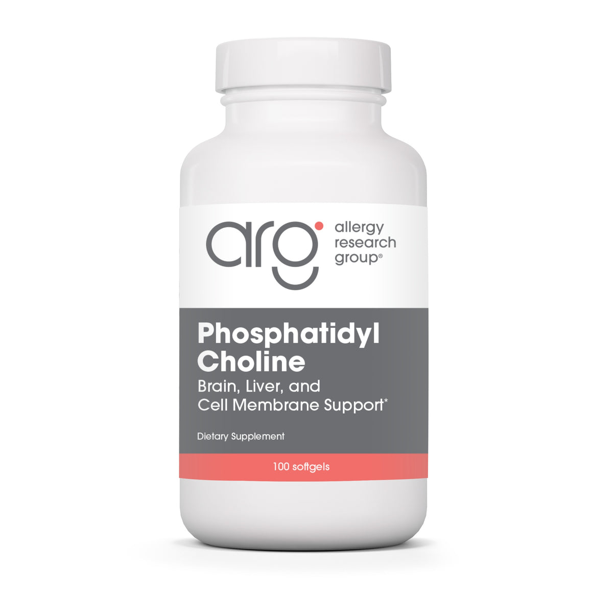 Phosphatidyl Choline 100sgcaps front of pack