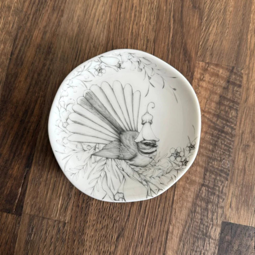 Trinket Dish We Go Together Piwakawaka-By Katy Hayward-Matakana Pharmacy