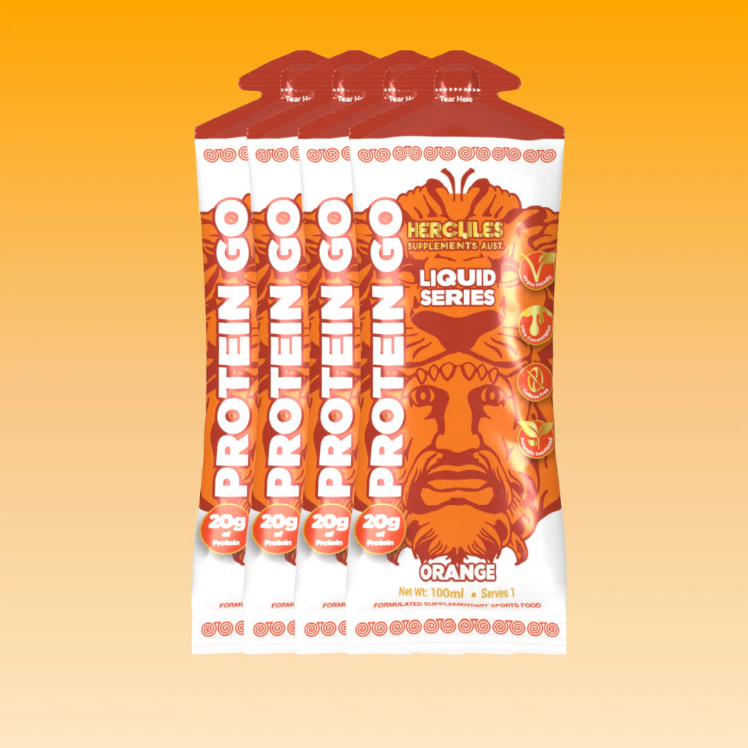 Protein Go - Protein Gel Sachet Orange 100ml-Hercules-Matakana Pharmacy