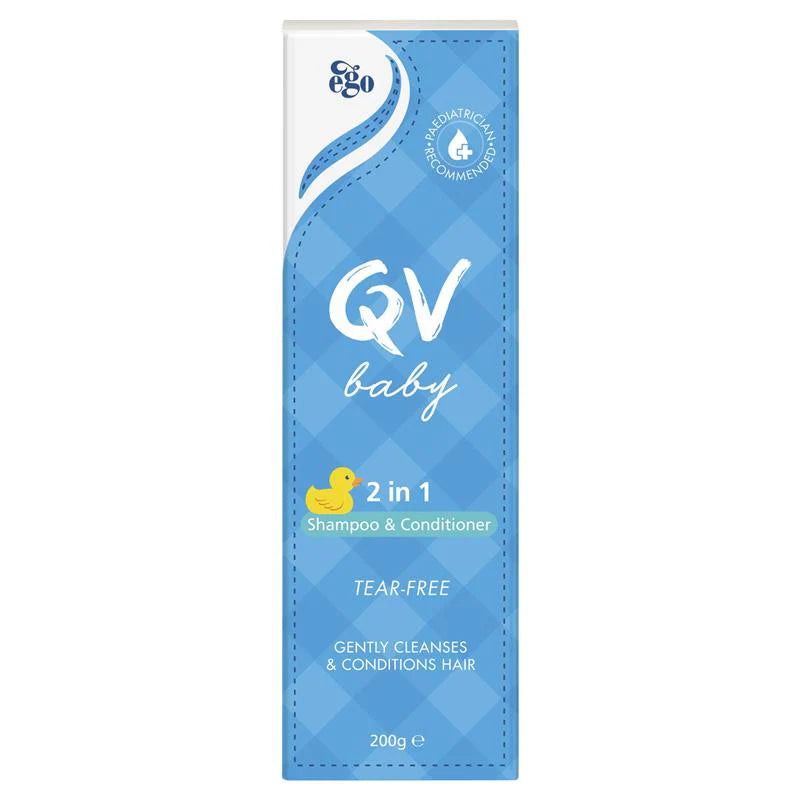 Baby 2 In 1 Shampoo & Conditioner 200g-QV-Matakana Pharmacy