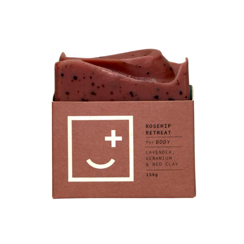 Rosehip Retreat Body Wash Soap Bar | Fair + Square-Fair & Square Soapery-Matakana Pharmacy