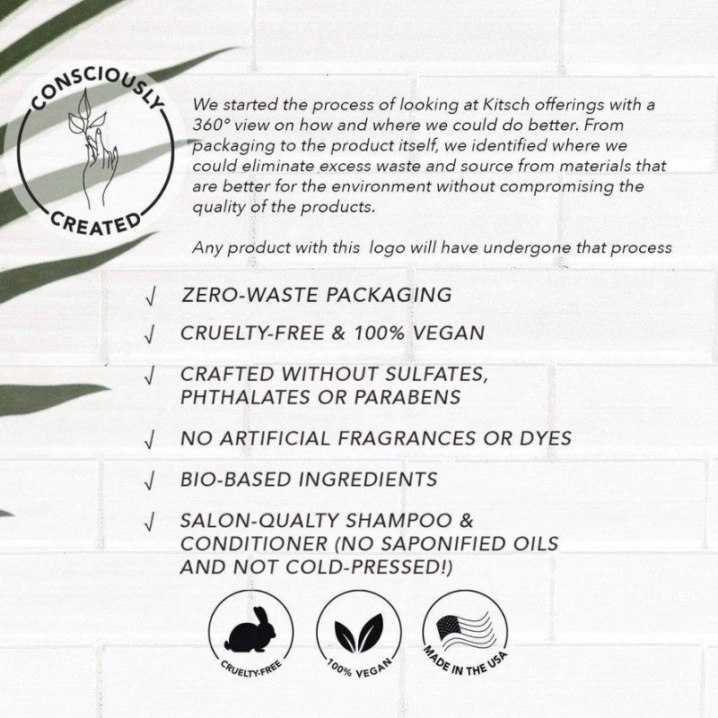 Shea Butter Hydrating Solid Conditioner Bar-KITSCH-Matakana Pharmacy