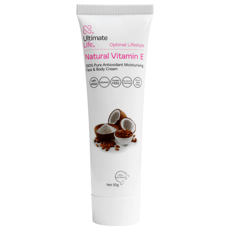 Vitamin E Cream 50g Tube-Matakana Pharmacy