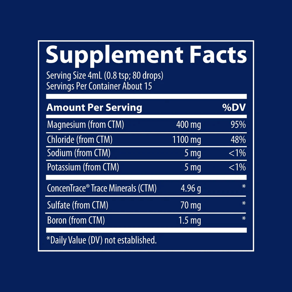 Ionic Magnesium 118ml-Trace Minerals-Matakana Pharmacy