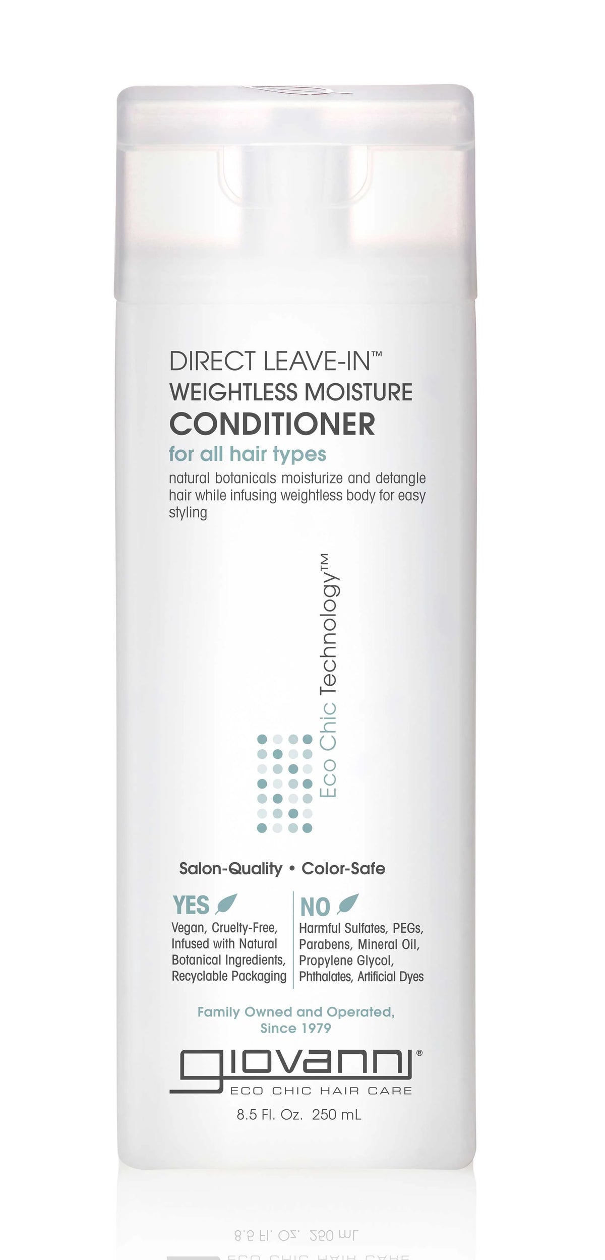 Direct Leave In Conditioner 250ml-GIOVANNI-Matakana Pharmacy