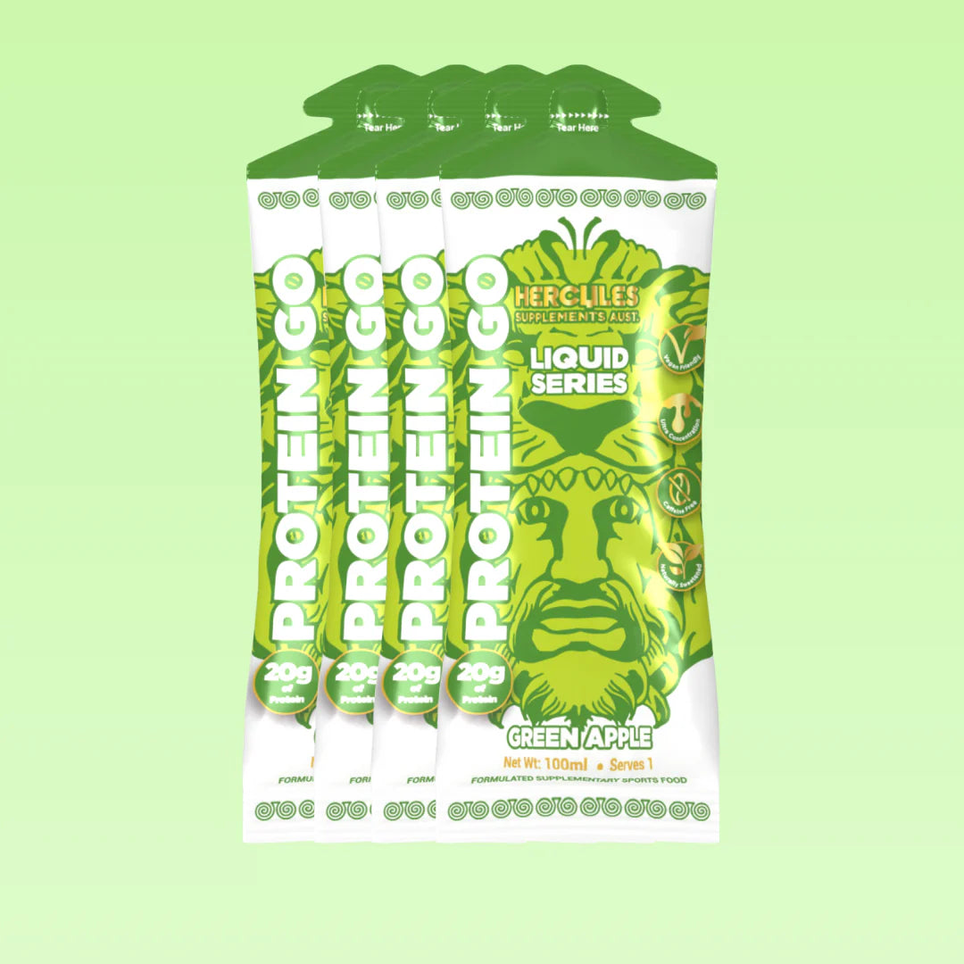 Protein Go - Protein Gel Sachet Apple 100ml-Hercules-Matakana Pharmacy