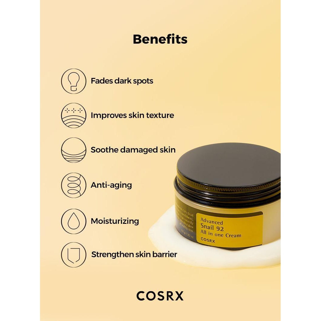 Advanced Snail 92 All-In-One Cream 100g