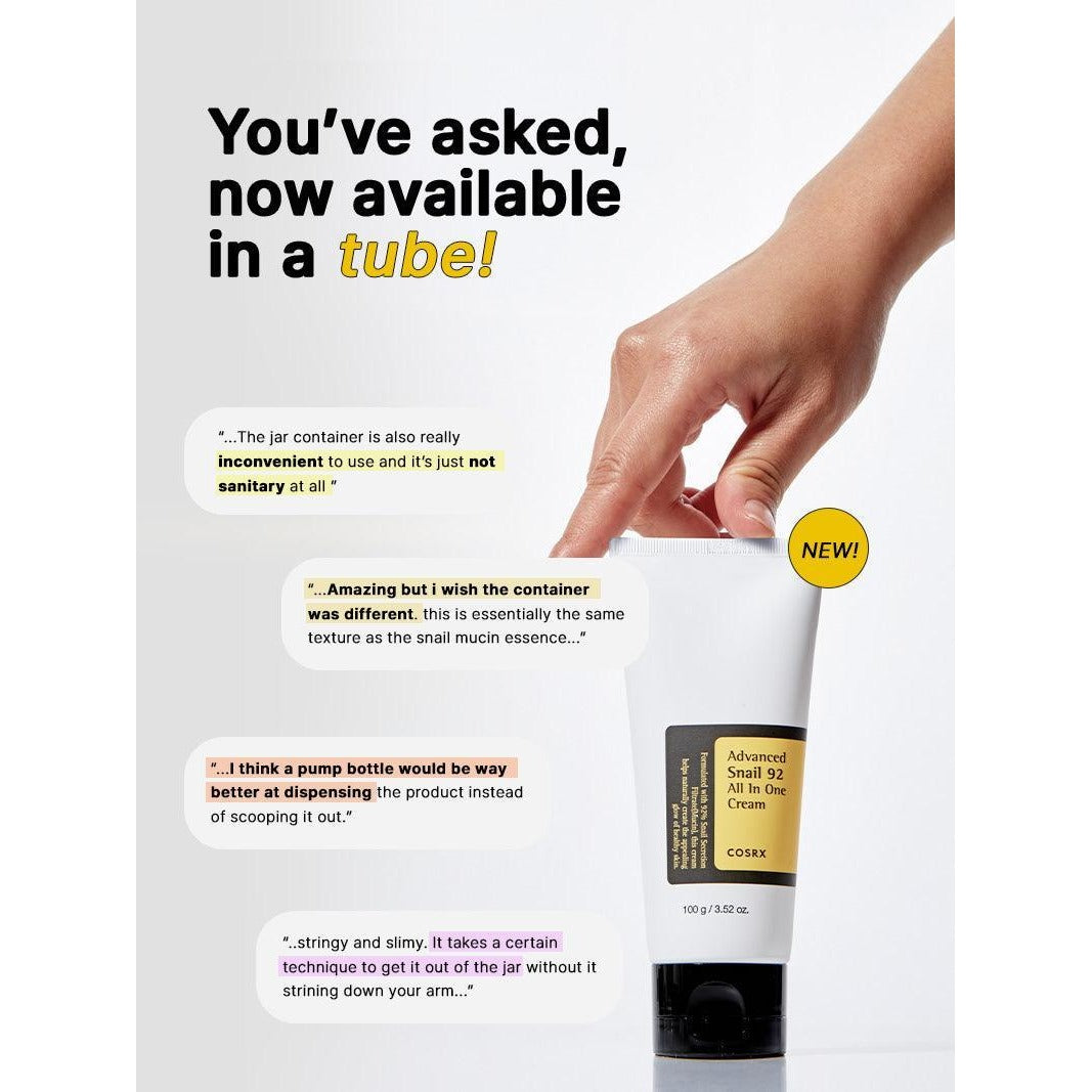 Advanced Snail 92 All-In-One Cream 100g