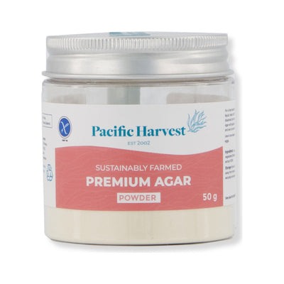 Pacific Harvest Agar Powder 50g, front of pack