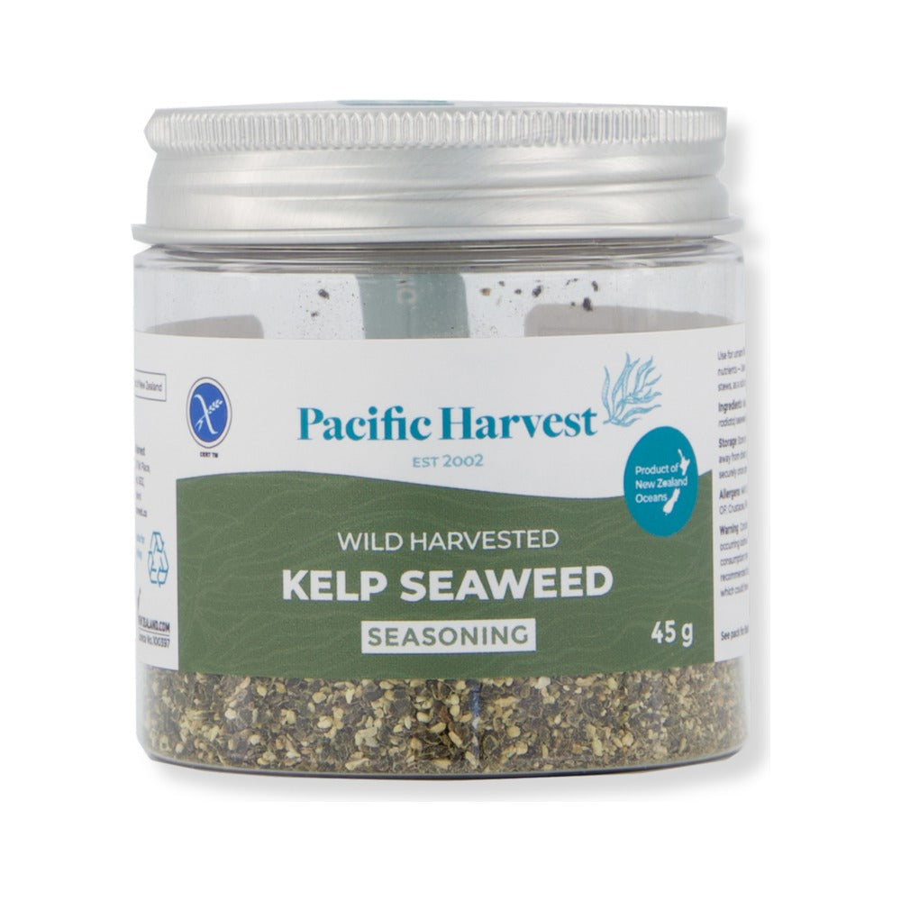 Pacific Harvest Kelp Plain Seasoning 45g, front of pack