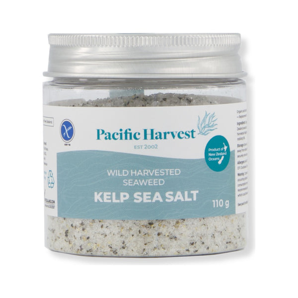 Pacific Harvest Kelp Salt 110g, front of pack