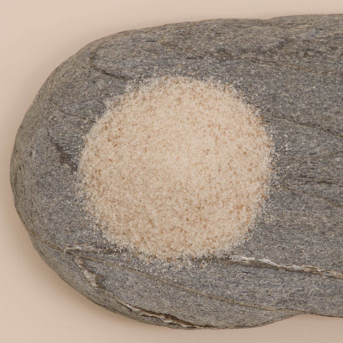Pacific Harvest Manuka Smoked Salt on a stone