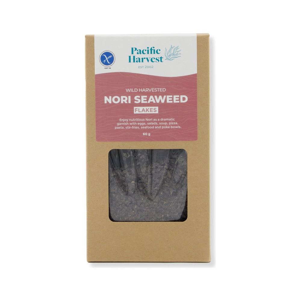 Pacific Harvest Nori Flakes 60g, front of pack