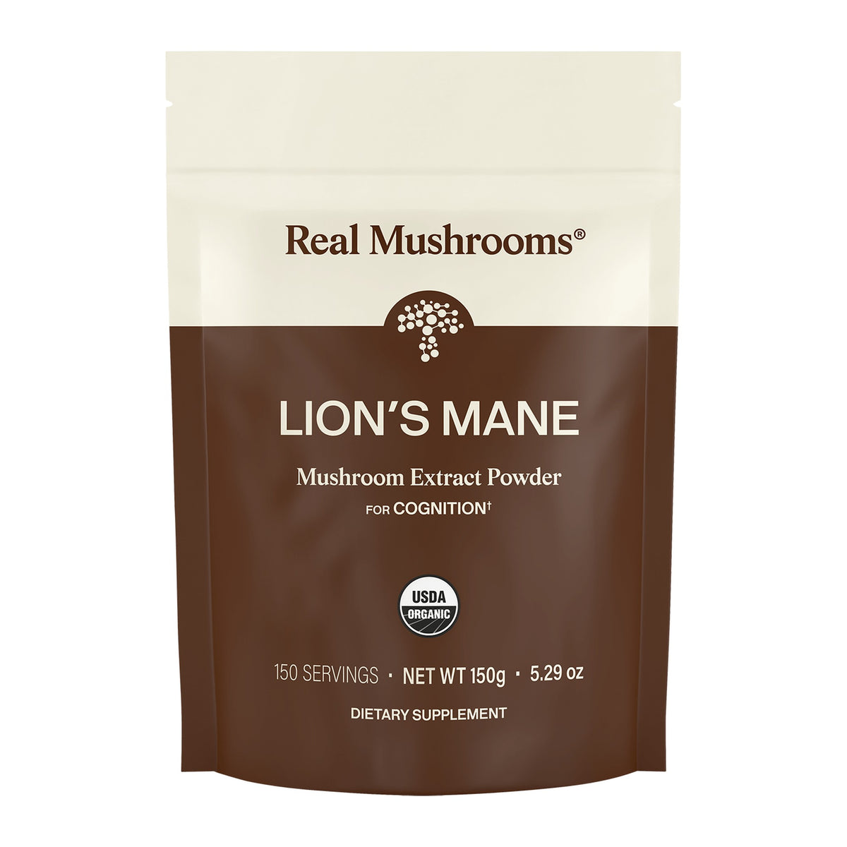 Lion's Mane Extract Powder 150g by Real Mushrooms
