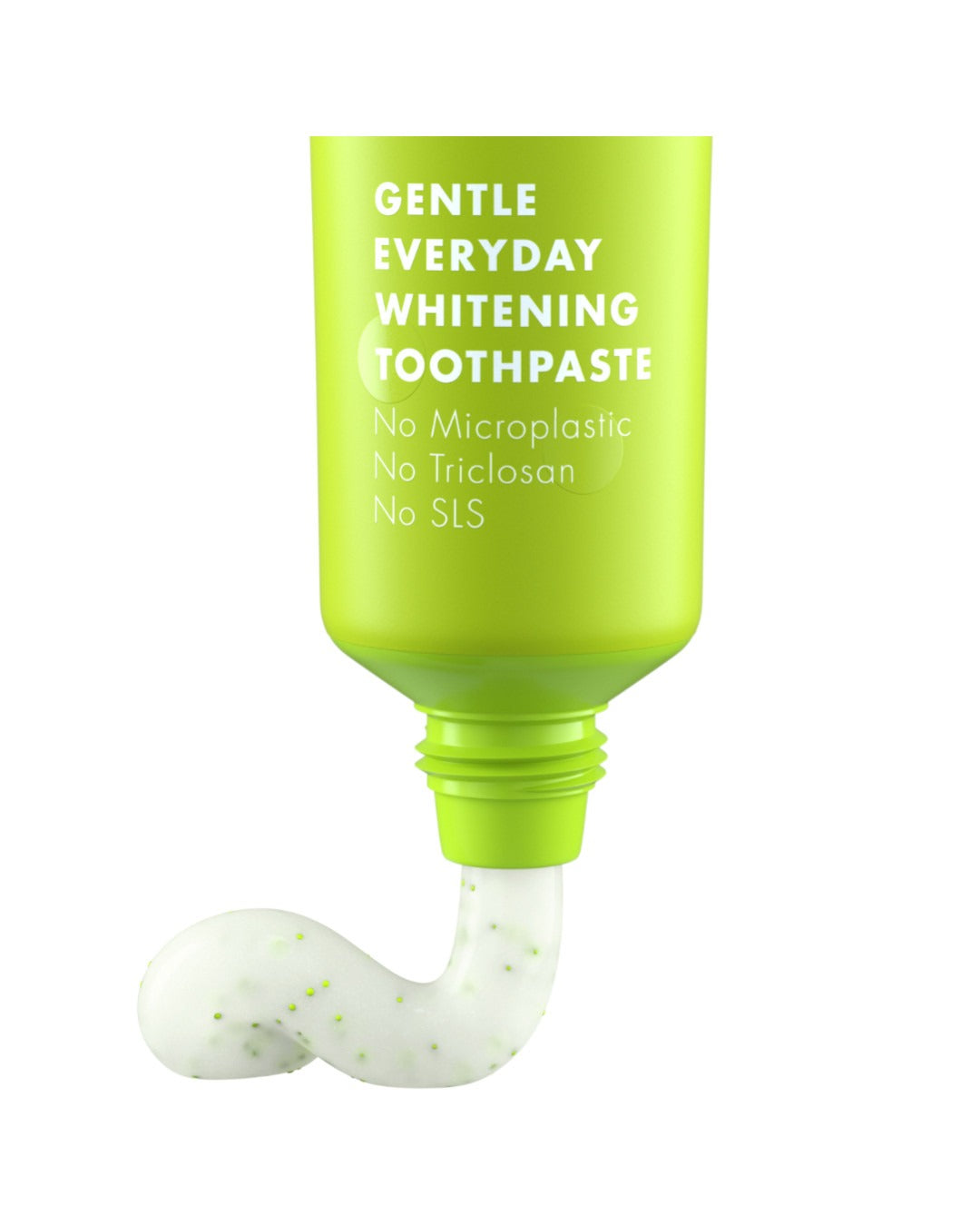 Curaprox Be you Apple and Aloe tube with a swirl of white paste