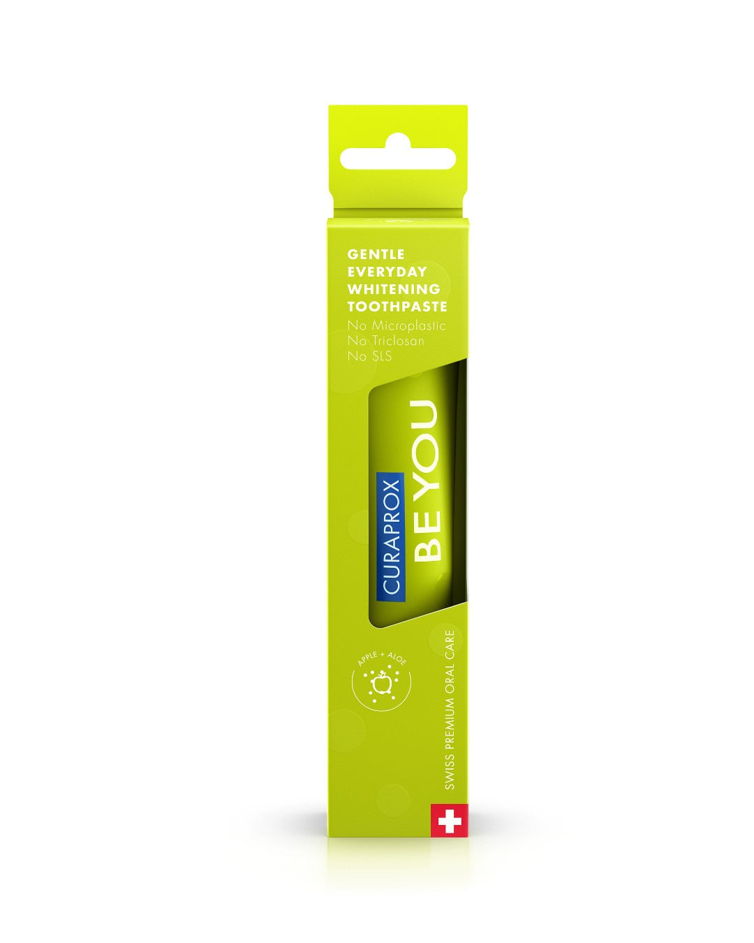 Curaprox Be you Apple and Aloe toothpaste 60ml, carton