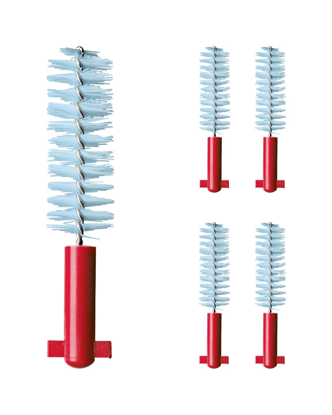 Curaprox CPS 405 perio interdental brushes showing the long filaments